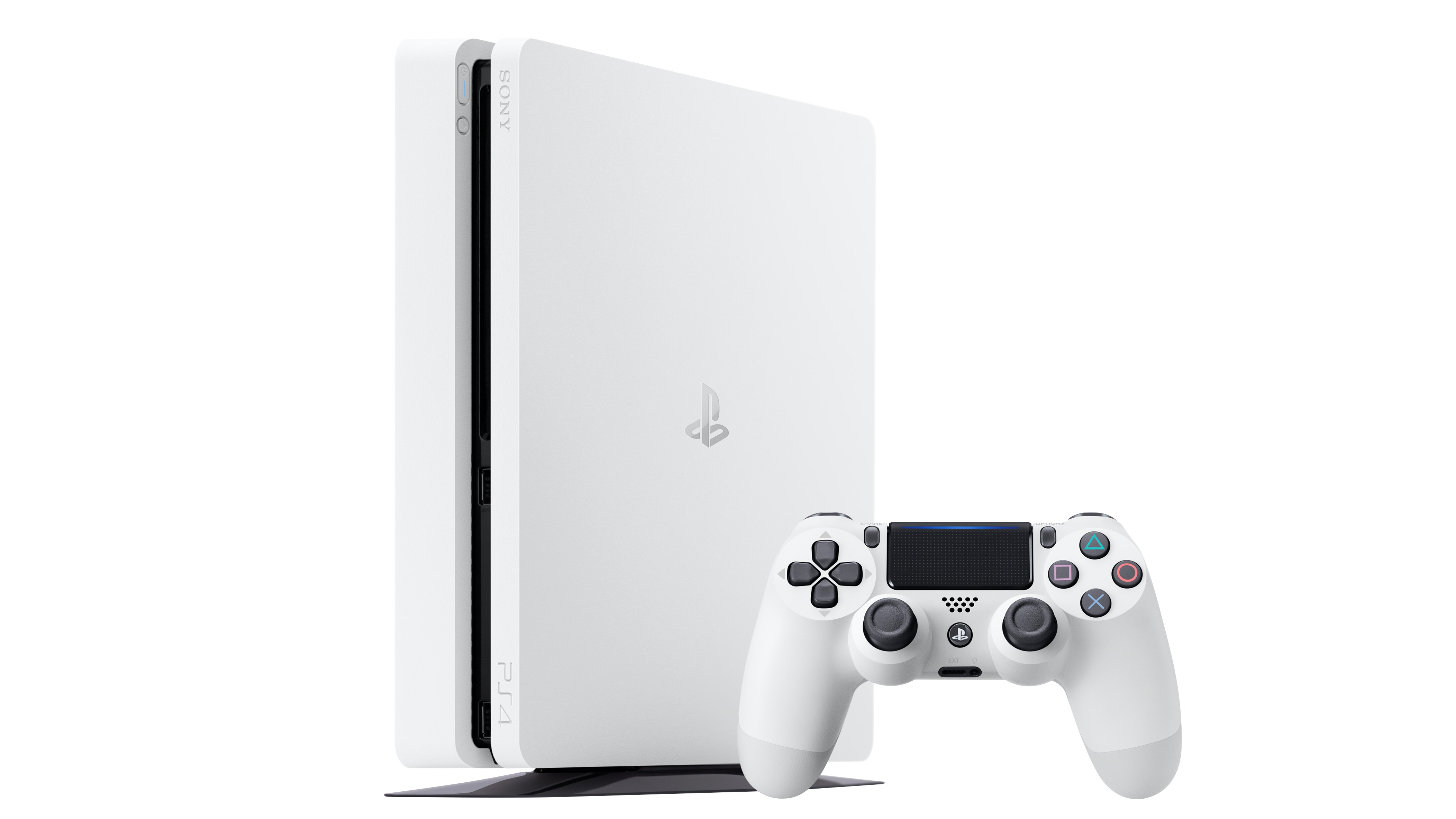 Nå er PlayStation 4 slim også hvit.