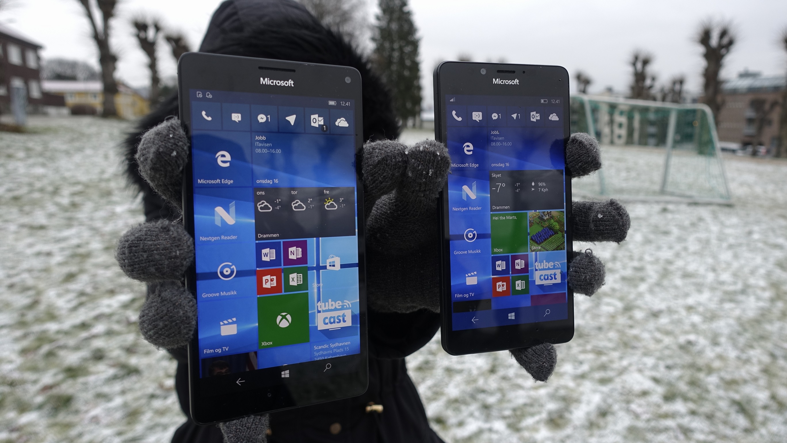 Windows 10 Mobile har dynamiske fliser. Snart kan også iOS få noe liknende.
