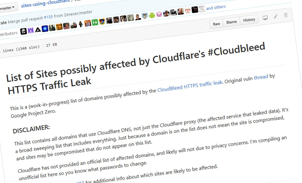 CloudFlare-lekkasjen har allerede blitt kalt "CloudBleed" - og kan være den største passordlekkasjen på lenge.