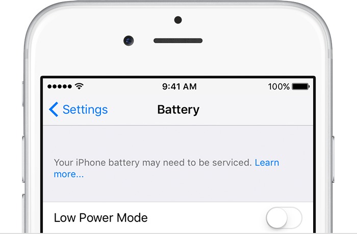 Nå kan iOS fortelle deg om du trenger å bytte ut batteriet.
