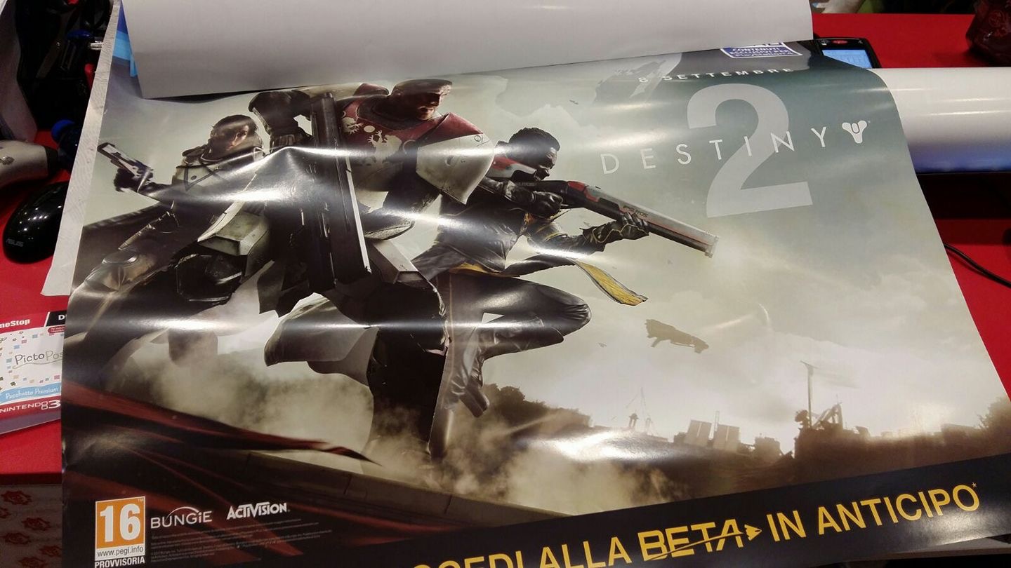 Denne plakaten avslører lanseringsmåneden til Destiny 2.