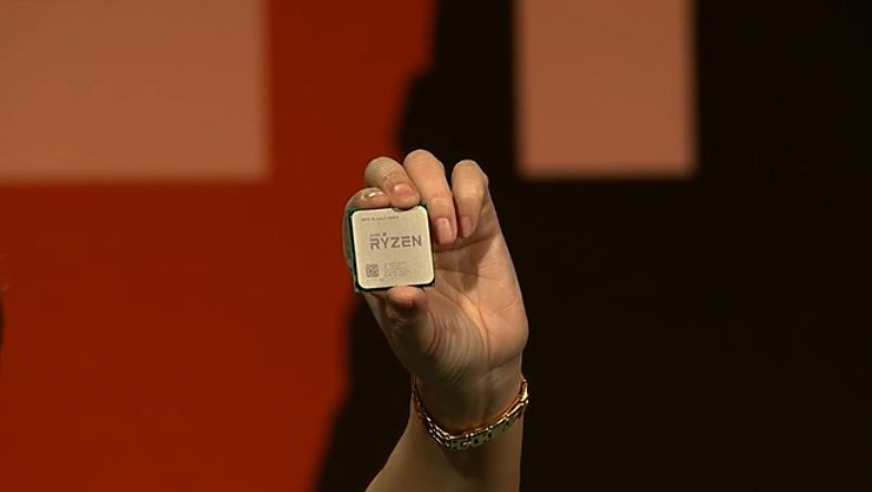 AMD går etter Intel med Ryzen. Her i forbindelse med lanseringen av Ryzen 7.