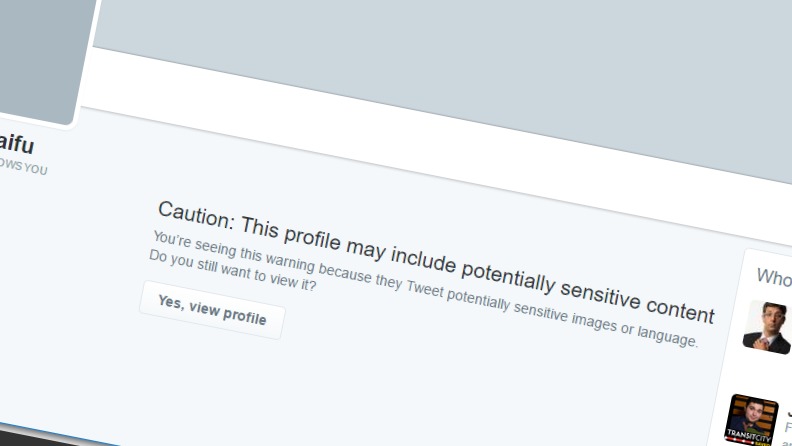 De seneste dagen er flere Twitter-kontoer blitt merket med en advarsel.