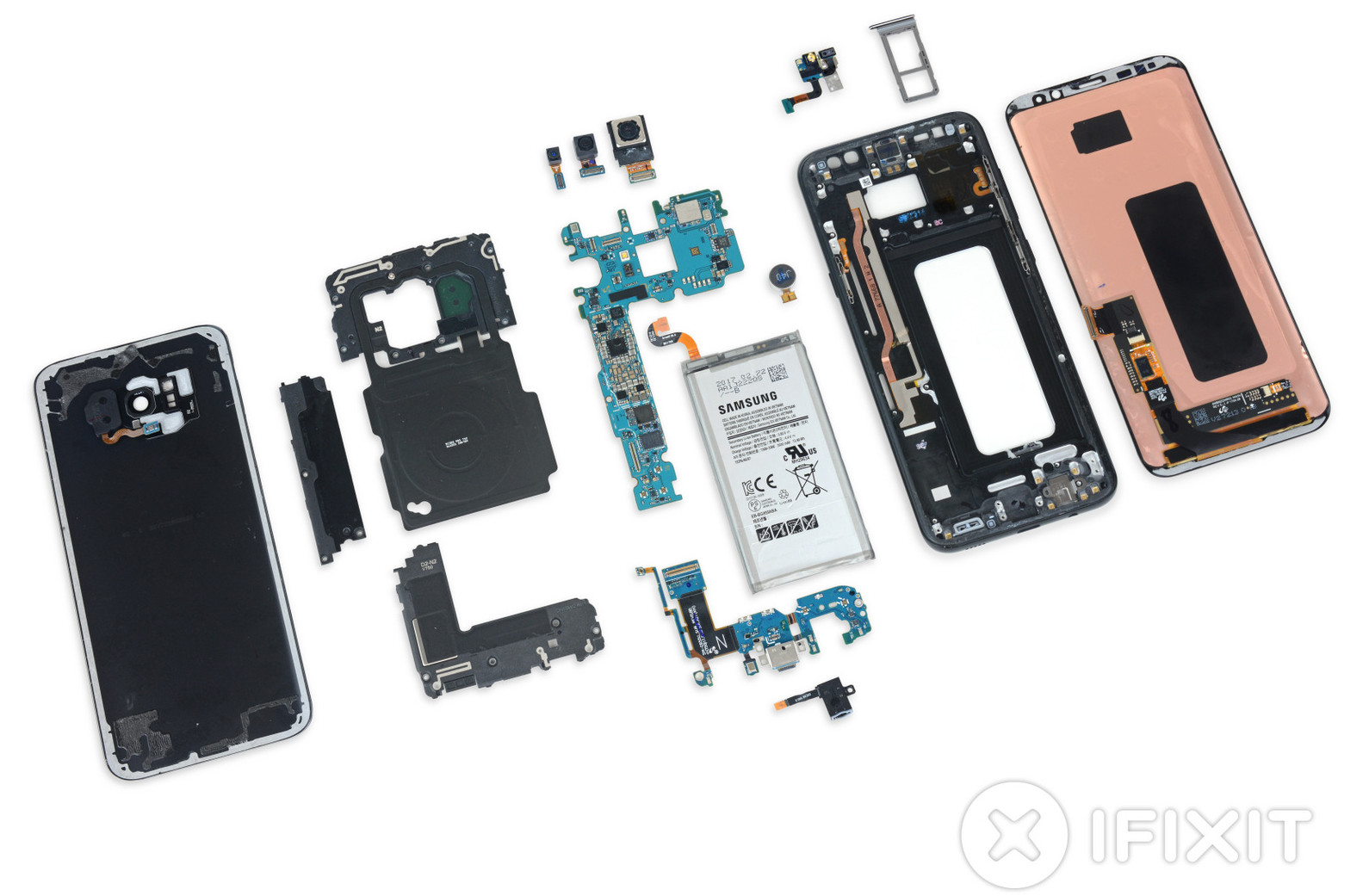 Batteridesignet i Galaxy S8 er nesten identisk med Note 7 - ITavisen