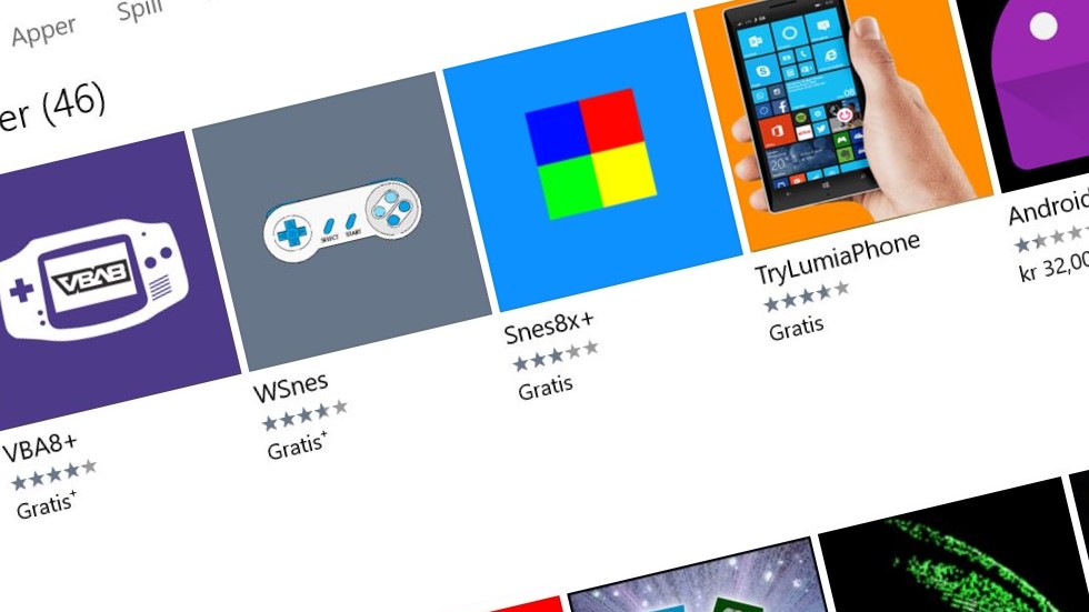 Microsoft forbyr emulatorer i Windows Store, men det ser ikke ut som de har fjernet alt.