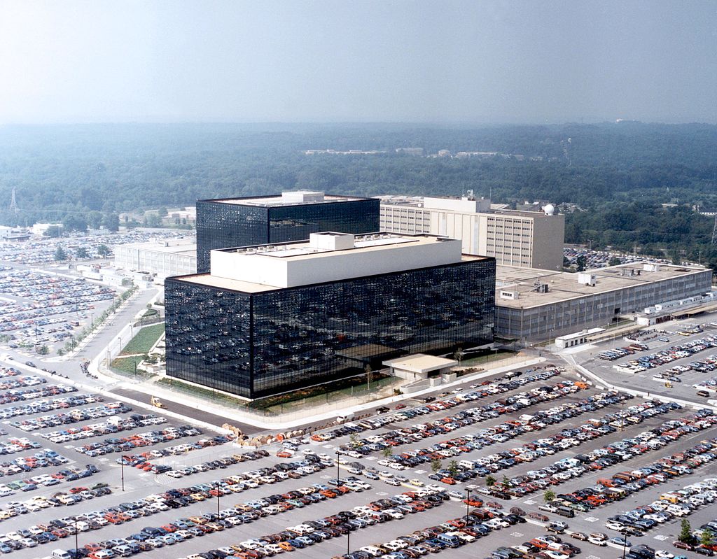 NSAs hovedkvarter i Maryland.
