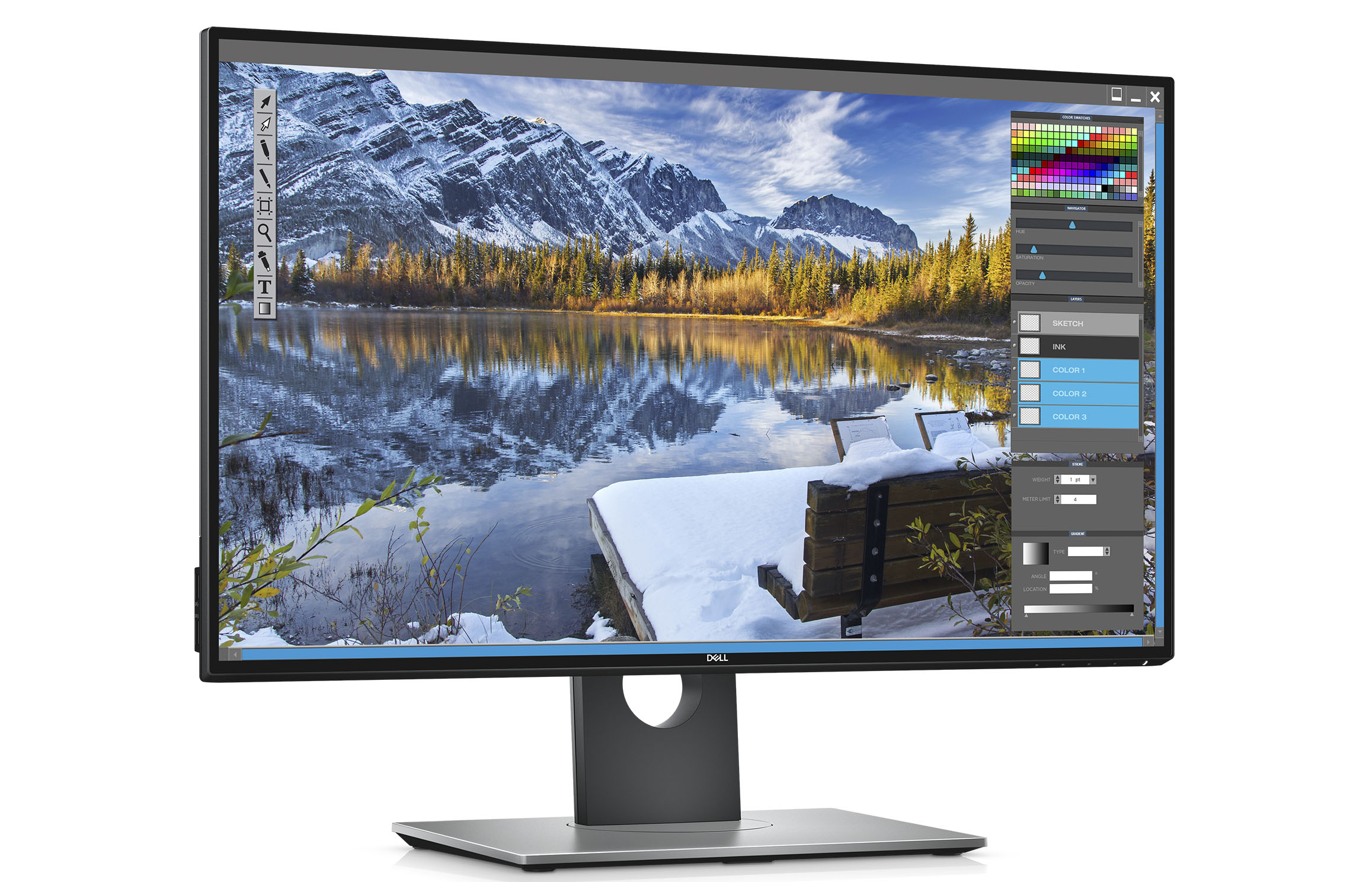 Dells nye UltraSharp UP2718Q sikter seg inn på filmproffene med støtte for HDR10-standarden.