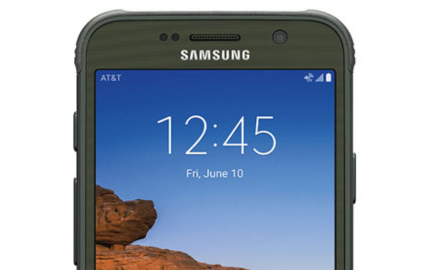 Galaxy S8 Active ventes å være spesielt herdet, og vil følge militære spesifikasjoner. Galaxy S7 Active er avbildet her.