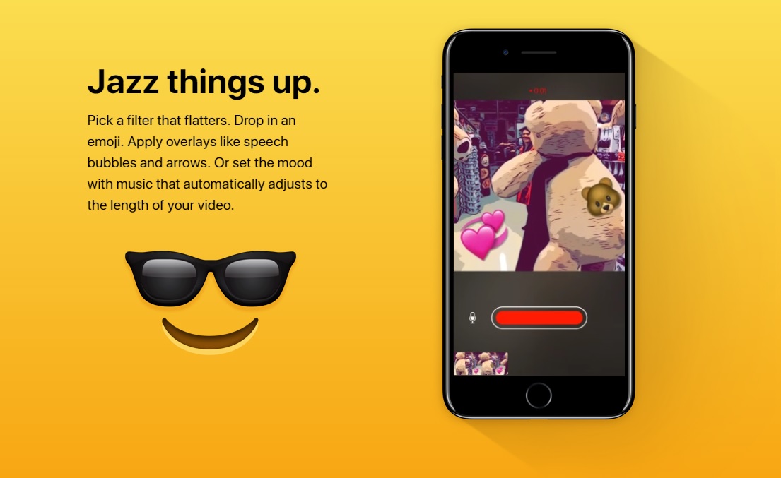 Clips er lansert i App Store til iPhone og iPad.