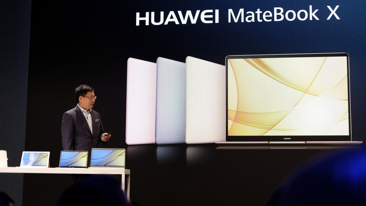 Huawei lanserte nye laptoper i dag, og de er virkelig tynne.