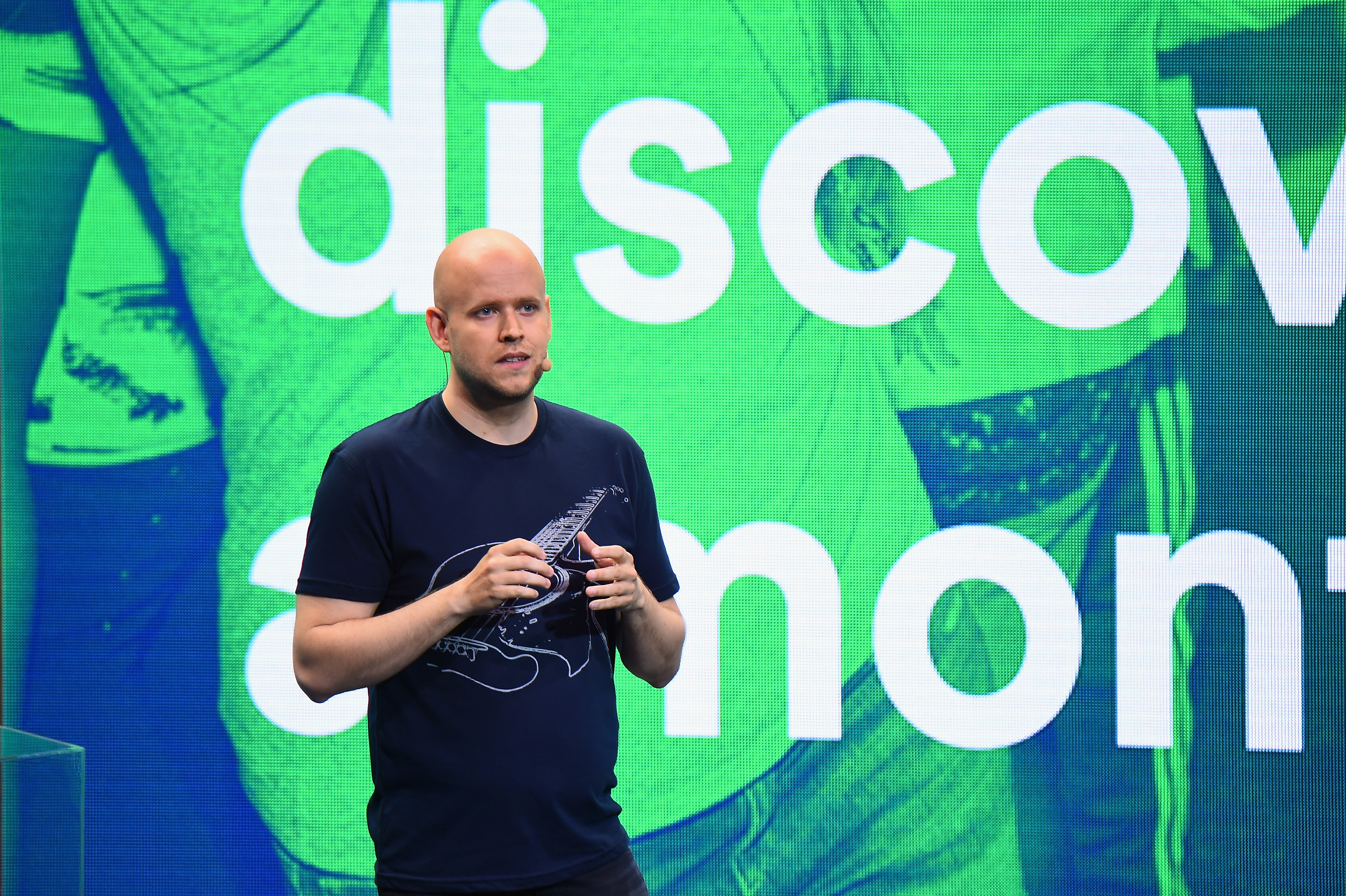 Utforsking av musikk er viktig for Spotify. Her ved toppsjef Daniel Ek under en tidligere anledning.