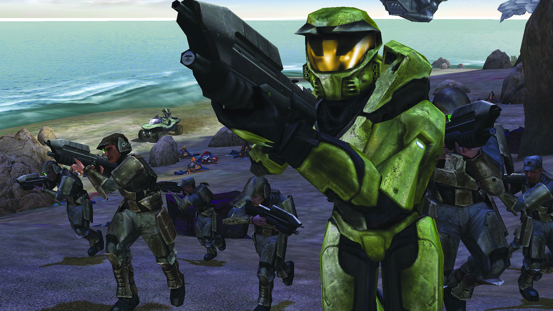 Microsoft var ikke spesielt begeistret for Halo-navnet og la til Combat Evolved.
