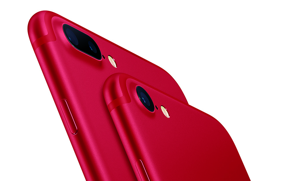 Spesielt (PRODUCT) RED trekkes frem som et lyspunkt i kvartalsrapporten fra Apple.