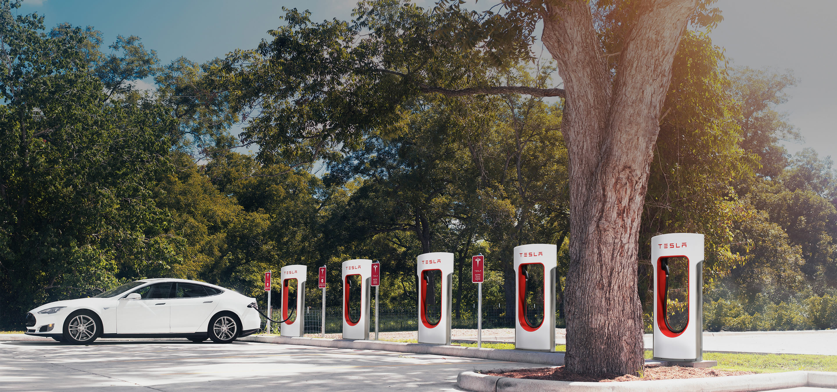 Selv om du blir ny Tesla-eier i år, kan du fortsatt lade elbilen gratis.