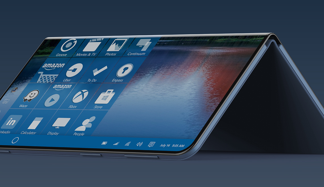 Slik kan en brettbar Surface-mobil se ut, i følge Ryan Smalleys nye konseptbilder.