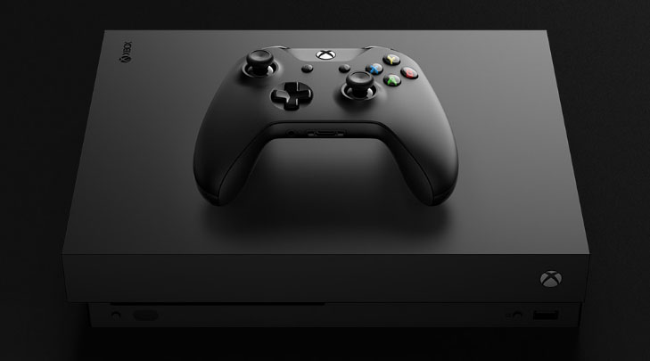 Xbox One X kan blandt annet skilte med grafikkort på 6 teraflop og en åttekjernet prosessor på 2,3 GHz.
