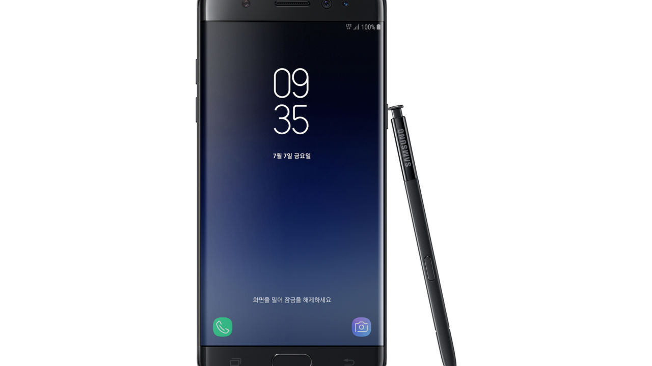 Galaxy Note Fan Edition er resirkulerte Note 7-mobiler med mindre og bedre testet batteri.