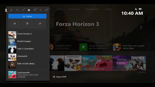 Microsoft oppdaterer Xbox-UI-et igjen.