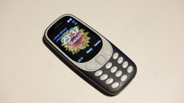Nye Nokia 3310 har likheter med originalen.