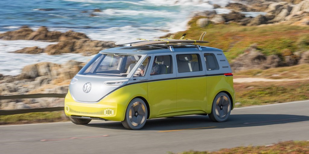Volkswagen Type 2 vender tilbake i form av en elbil.