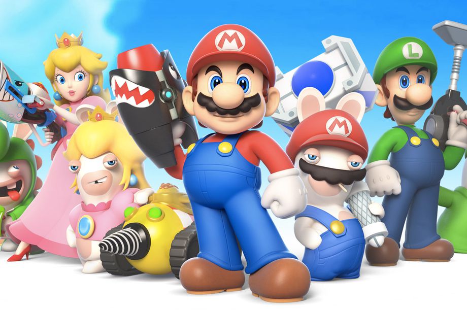 Mario-karakterne utstyres med skytere .. for første gang?