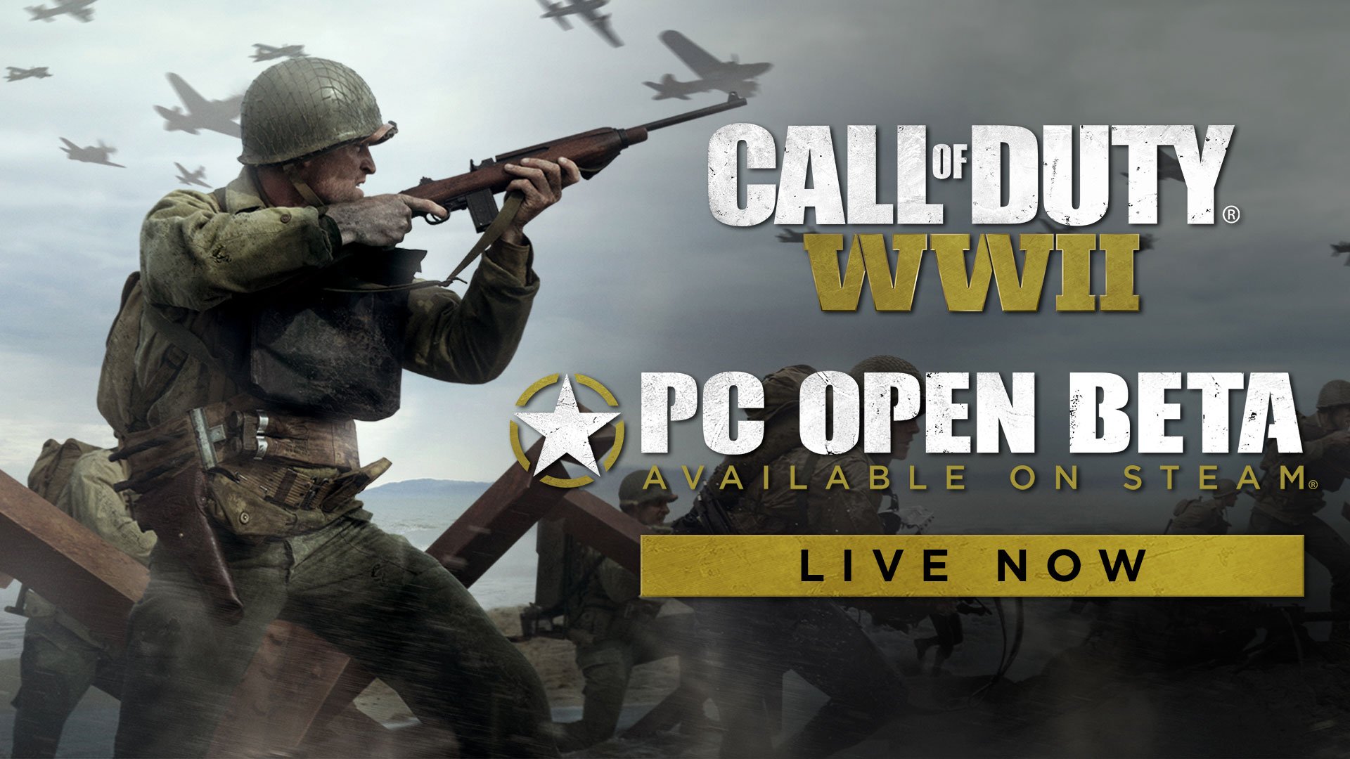 Den åpne Call of Duty WWII-flerspiller-beta-en har startet.