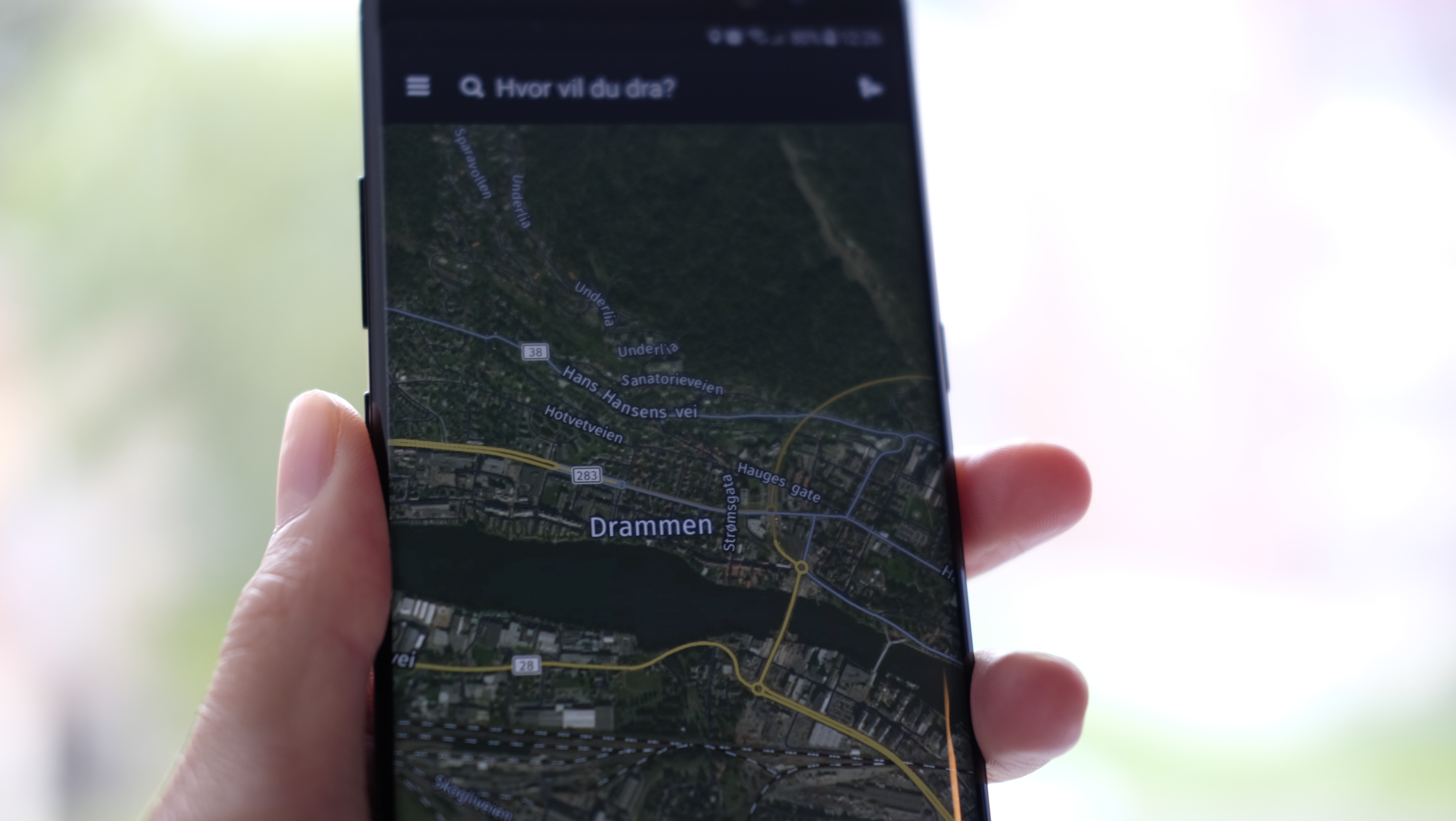 2018-mobilene har mer nøyaktig GPS-sporing.