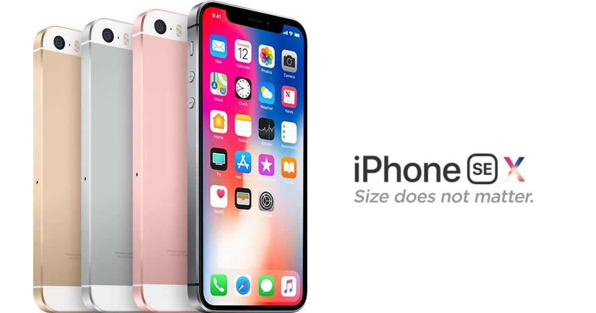 Hva med en iPhone med designet kjent fra iPhone 5 og SE, men med heldekkende panel i front? Vi sier: ja takk, og nei til haken?