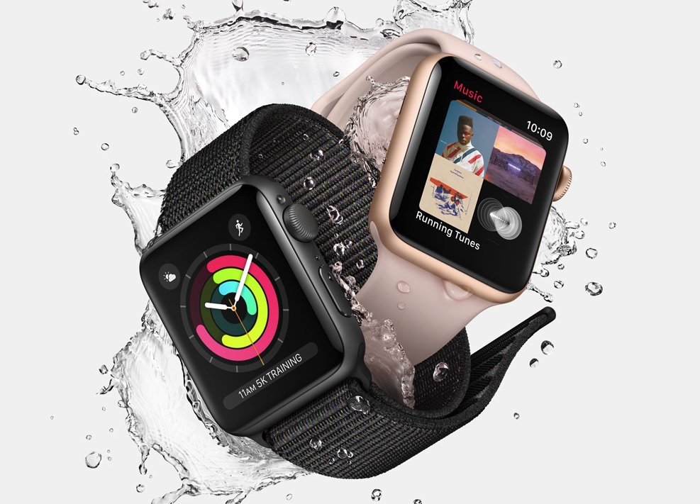 Apple Watch Series 3 varer i opp til 18 timer.