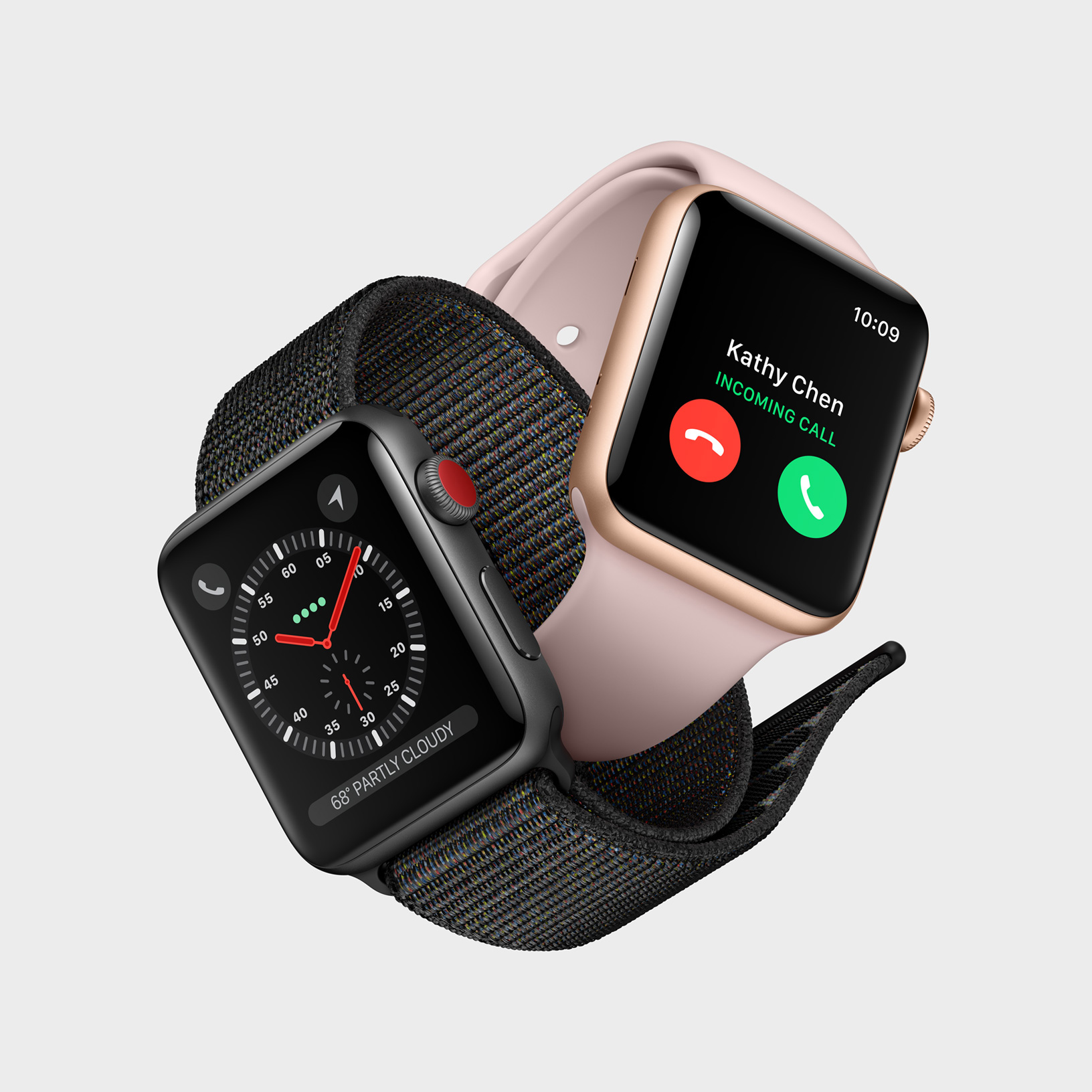 Apple Watch 3 LTE sliter med tilkoblingen.