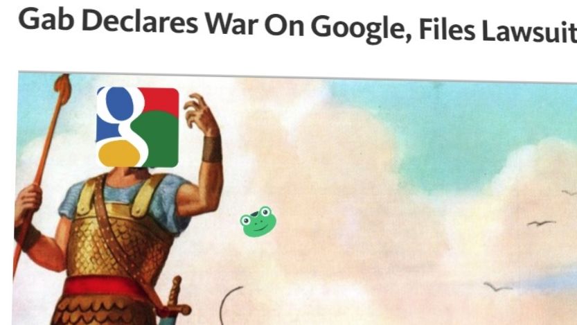 Gab har gått til søksmål mot Google etter at de kastet ut appen deres fra Play Store. De bruker antimonopol-lover i kampen mot giganten.