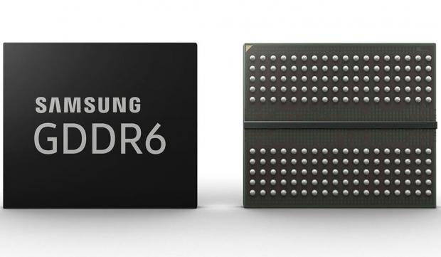 Samsung annonserer GDDR6-minne.