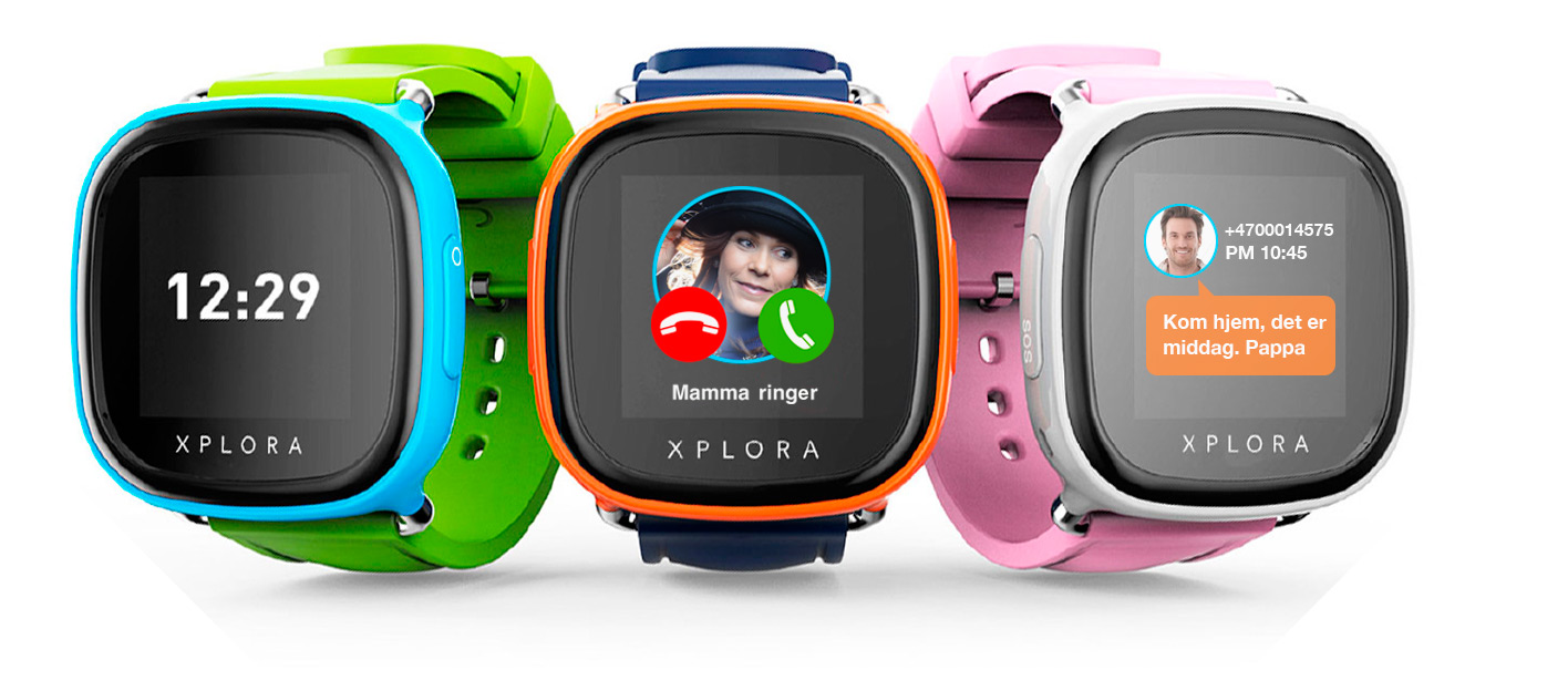 Xplora er en smartklokkene for barn som selges i Norge.
