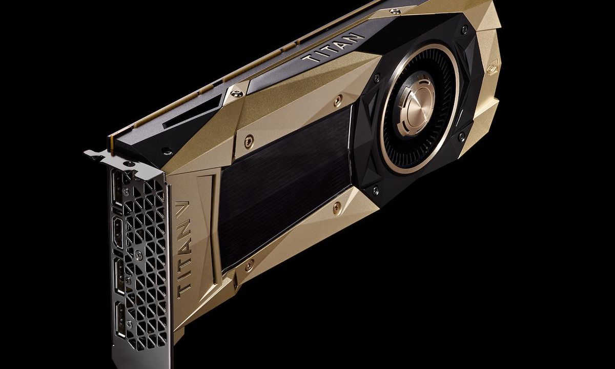 Nvidia Titan V blir tilgjengelig i svart og gull.
