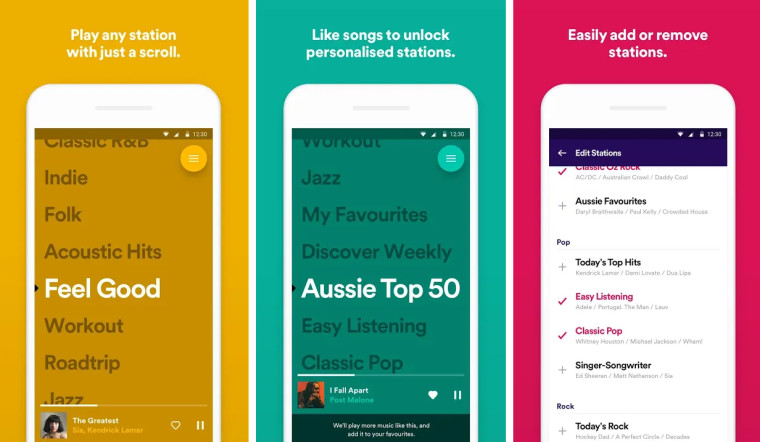 Spotify lanserer ny app