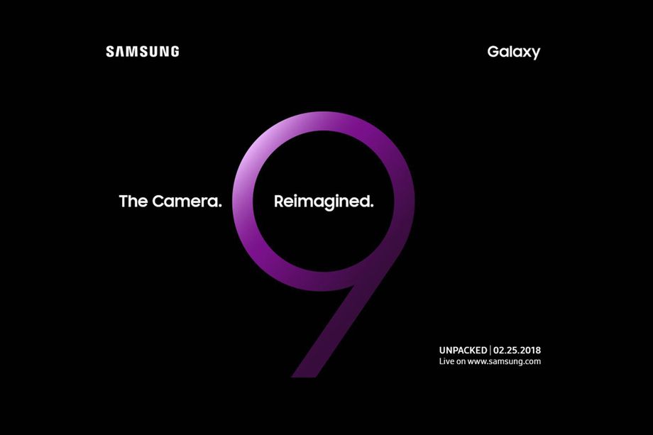 Samsung bekrefter Galaxy S9-advuking.