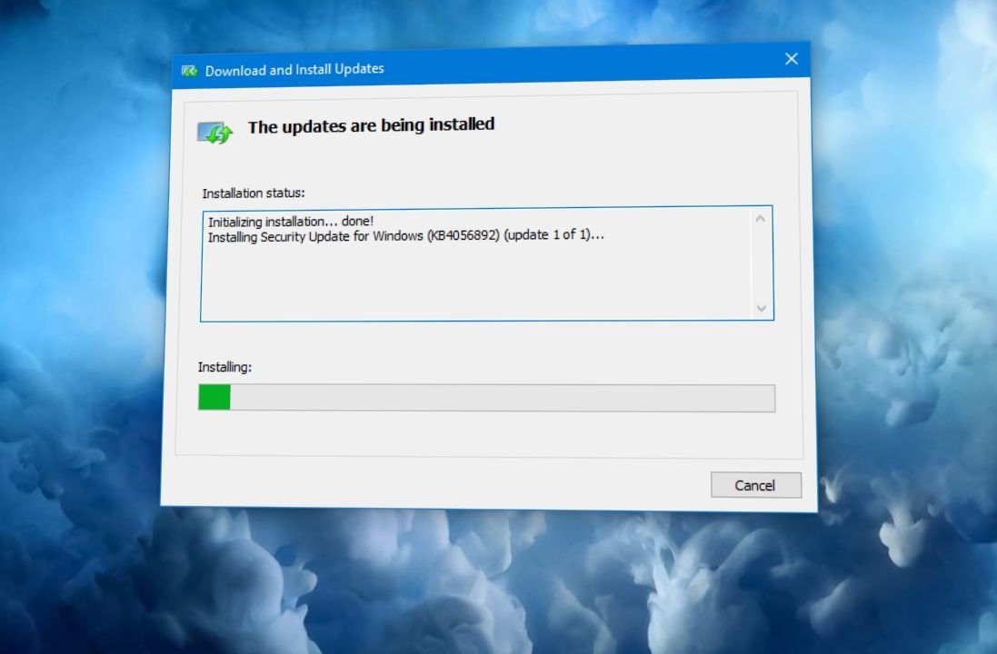 Microsoft har lansert Windows 10-oppdateringen som feilretter Intel-feilen. Oppdateringen er uvanlig stor og fra 567 til 601MB avhengig av versjon.