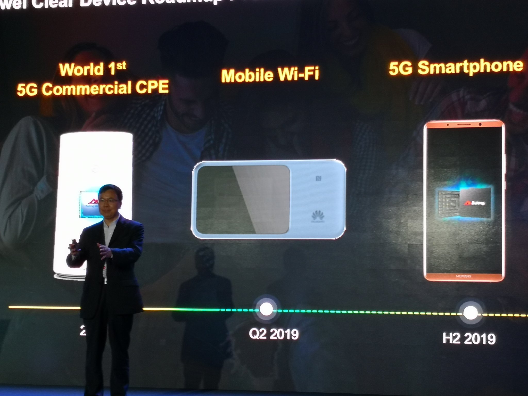 - Vår første 5G-mobil kommer i 2019.