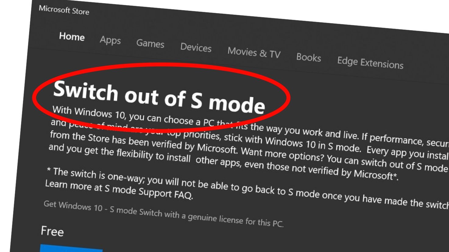 Snart kan du kvitte deg med hatet Windows 10-modus i app-butikken
