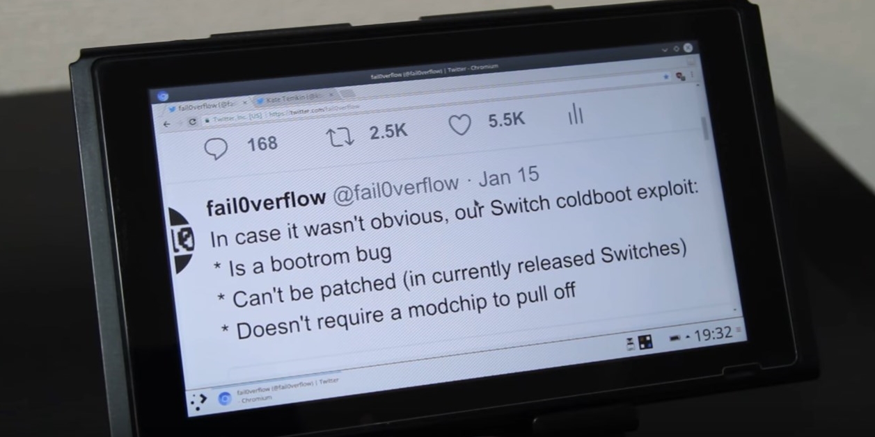 Se, her kjører Switch Linux - Nintendo kommer trolig til å lansere ny konsoll