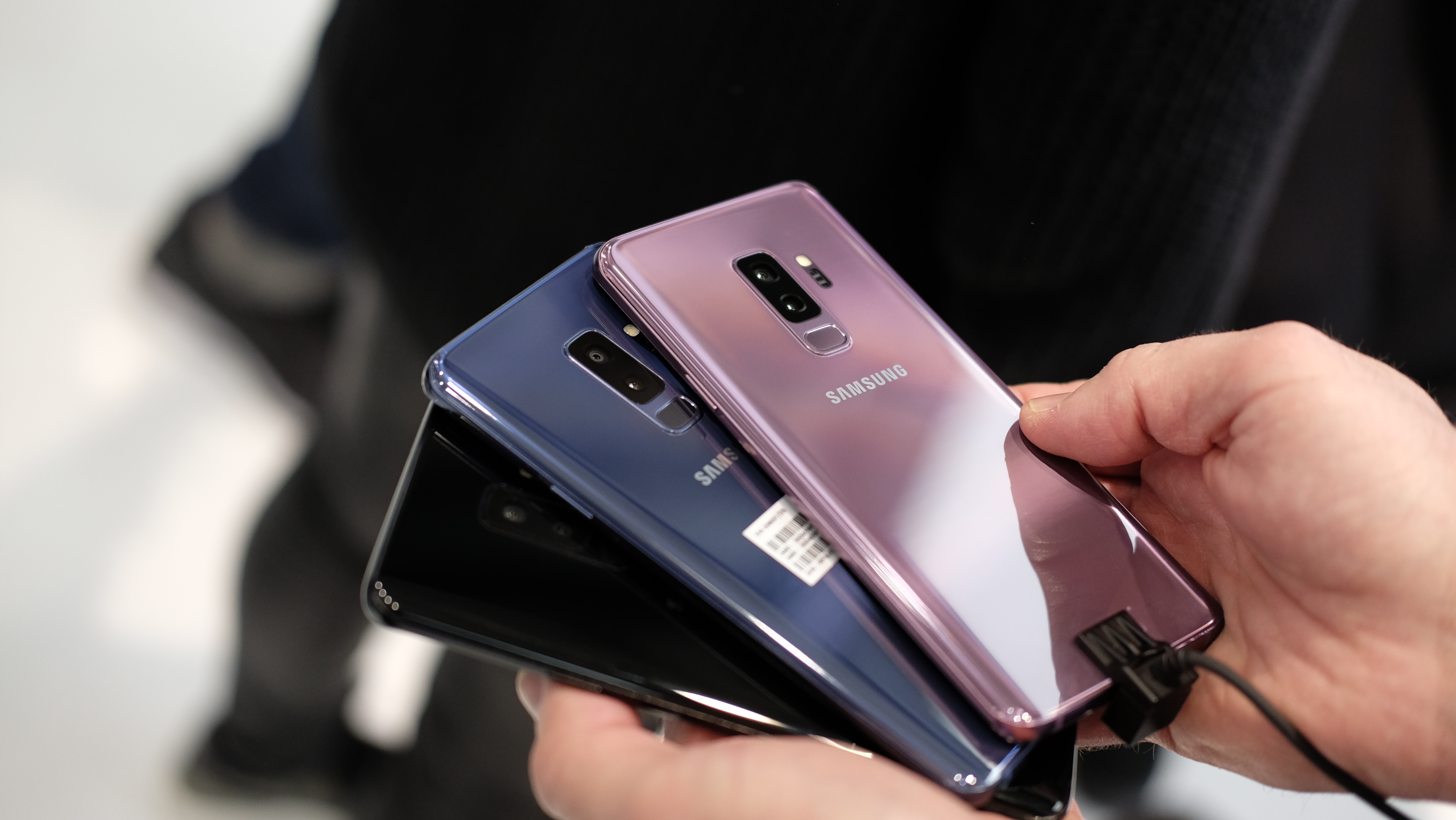 Samsung slipper Galaxy S9 med opptil 256 GB lagring.