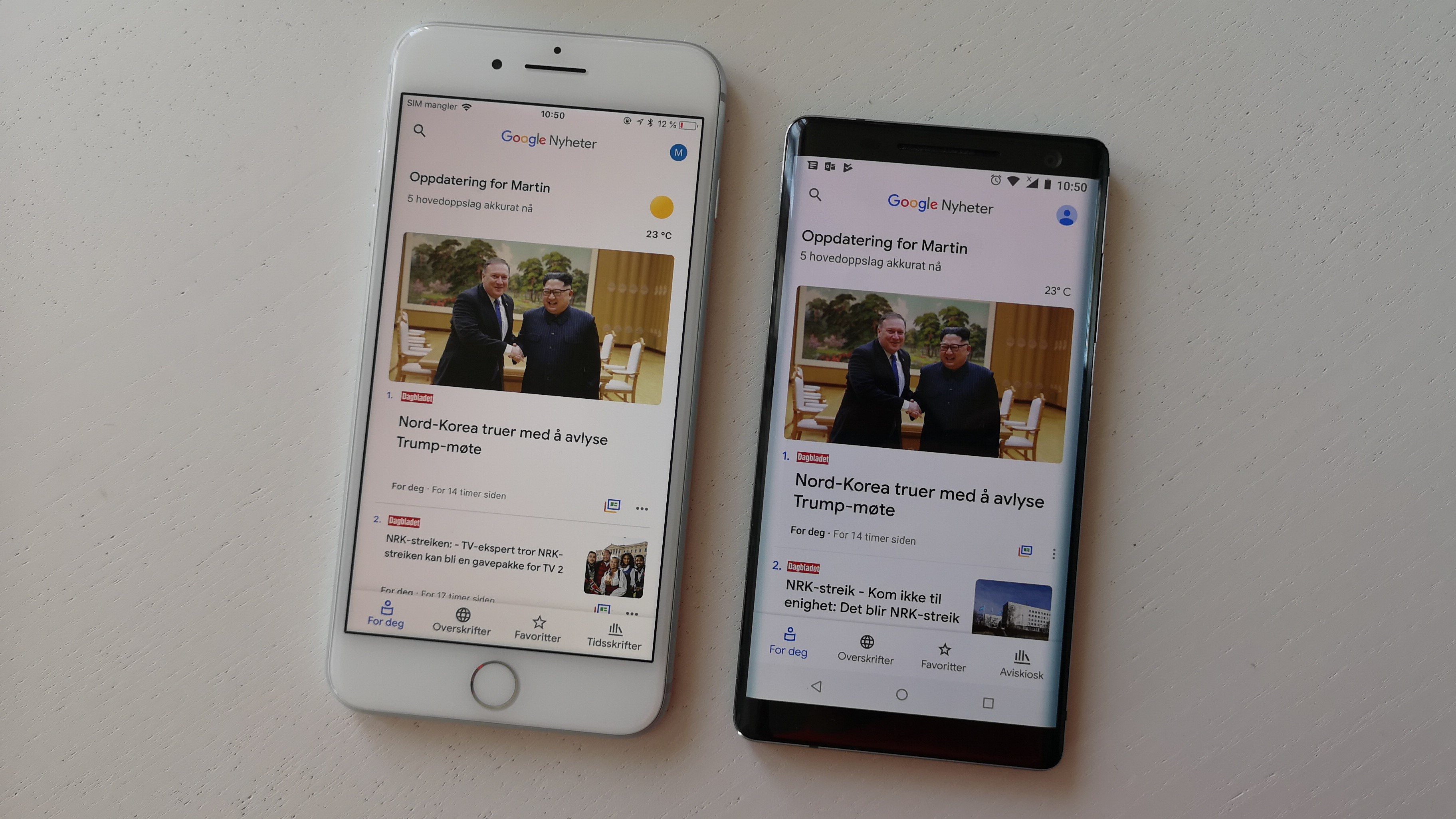 Google lanserer AI-dreven konkurrent til Apple News.