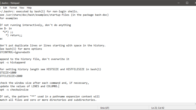 Notepad klarer endelig å vise Linux-tekst på korrekt måte.