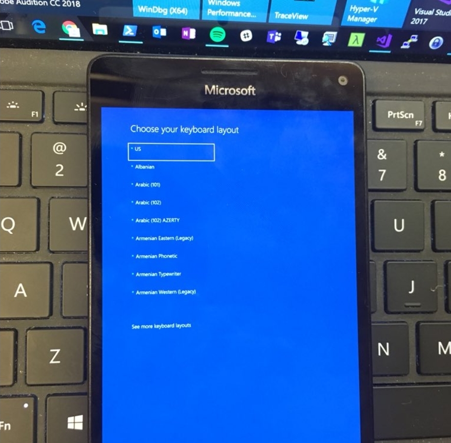 Se Lumia kjøre Windows 10