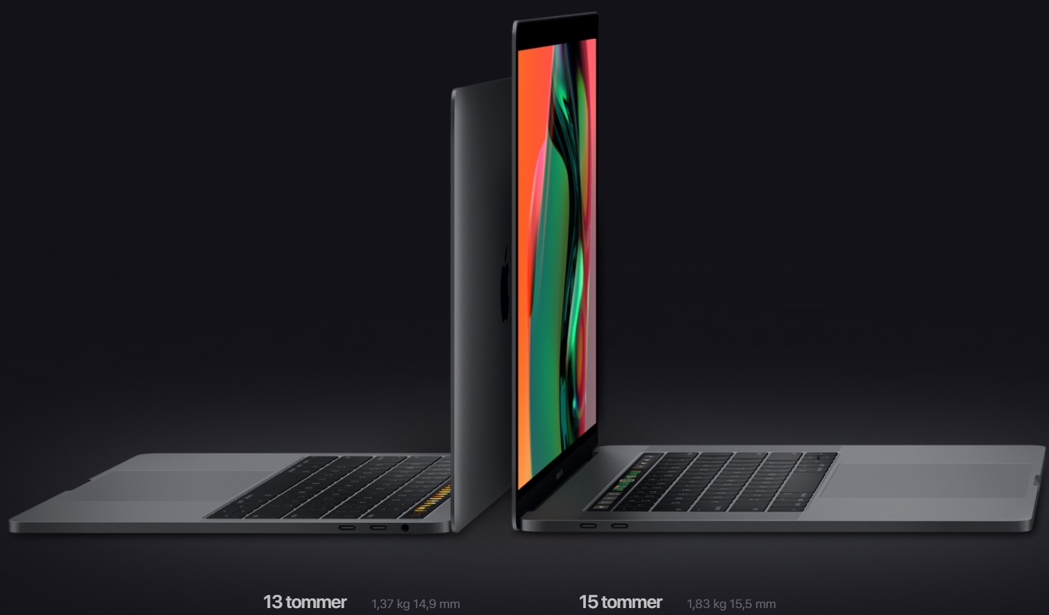 Apple har fjernet denne muligheten i 2018-MacBookene.