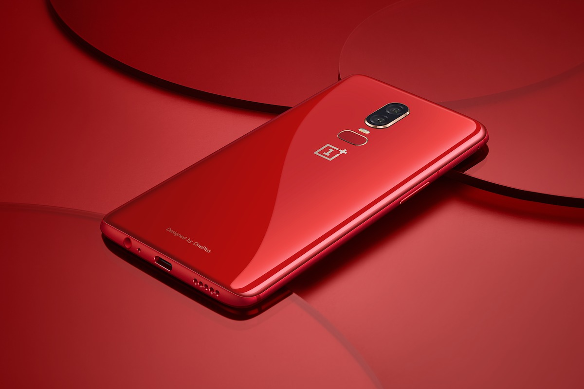 OnePlus 6 lanseres i "red edition".
