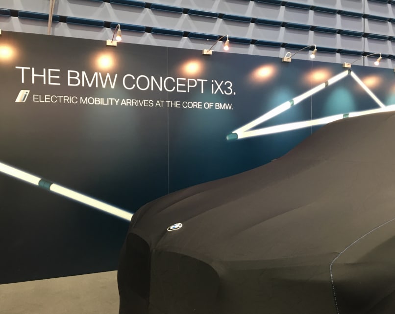BMW Concept iX3 er på besøk i Norge.