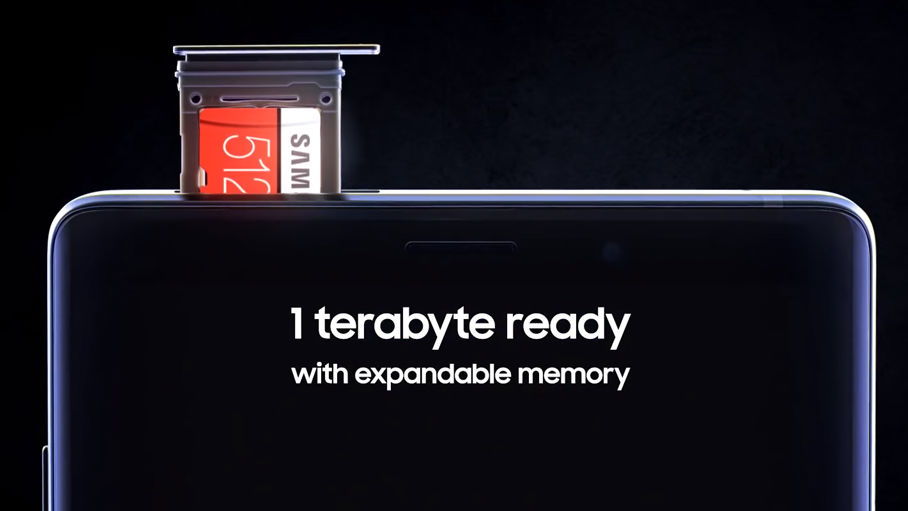 Samsung Galaxy Note 9 får 1 TB lagringsplass!