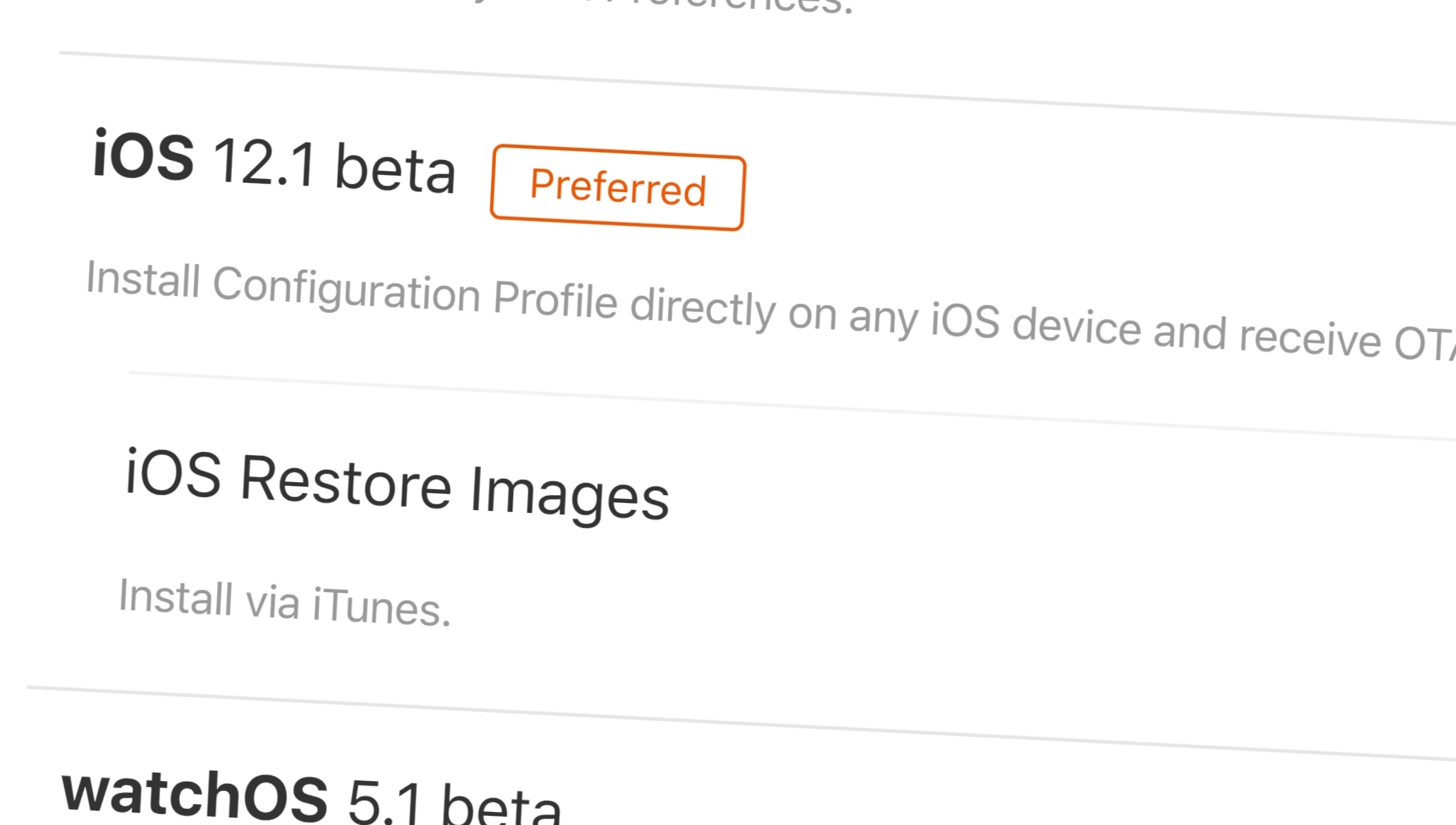 iOS 12.1 er lansert utviklere