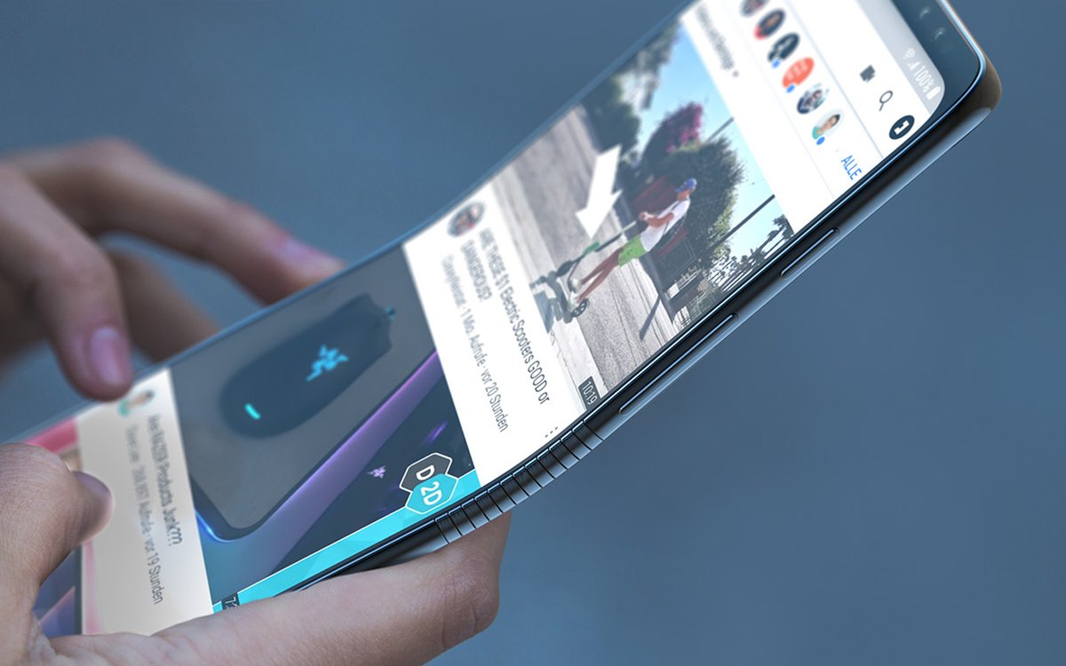 Samsungs foldbare smarttelefon er også et nettbrett.